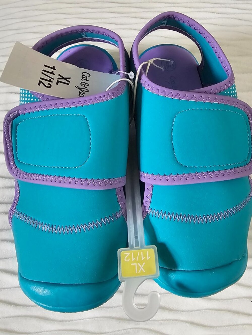 Cat & Jack Toddler Turquoise/Purple Water Sandals Size Toddler XL 11/12